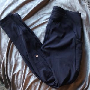 Lululemon Navy Speed Up Tight 8